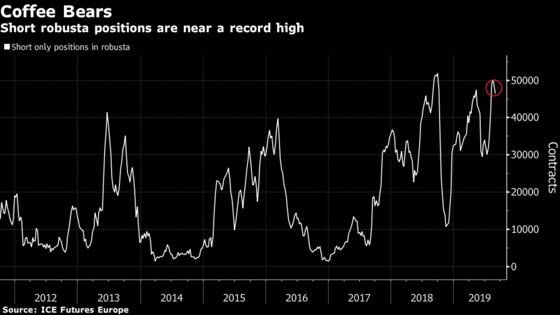 Coffee Has a Dire Week as Glut Sends Robusta to Nine-Year Low