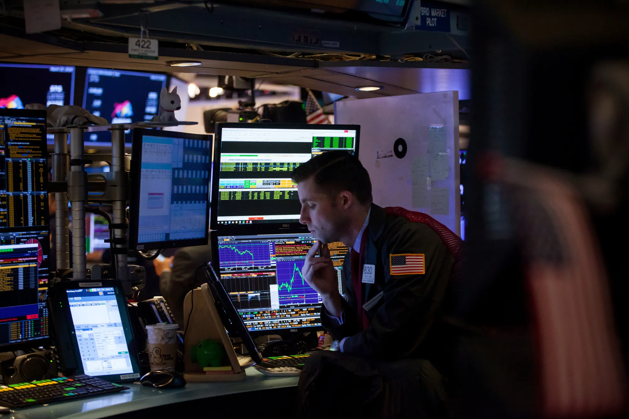 U.S. Stock Futures Start Week With a Reprieve