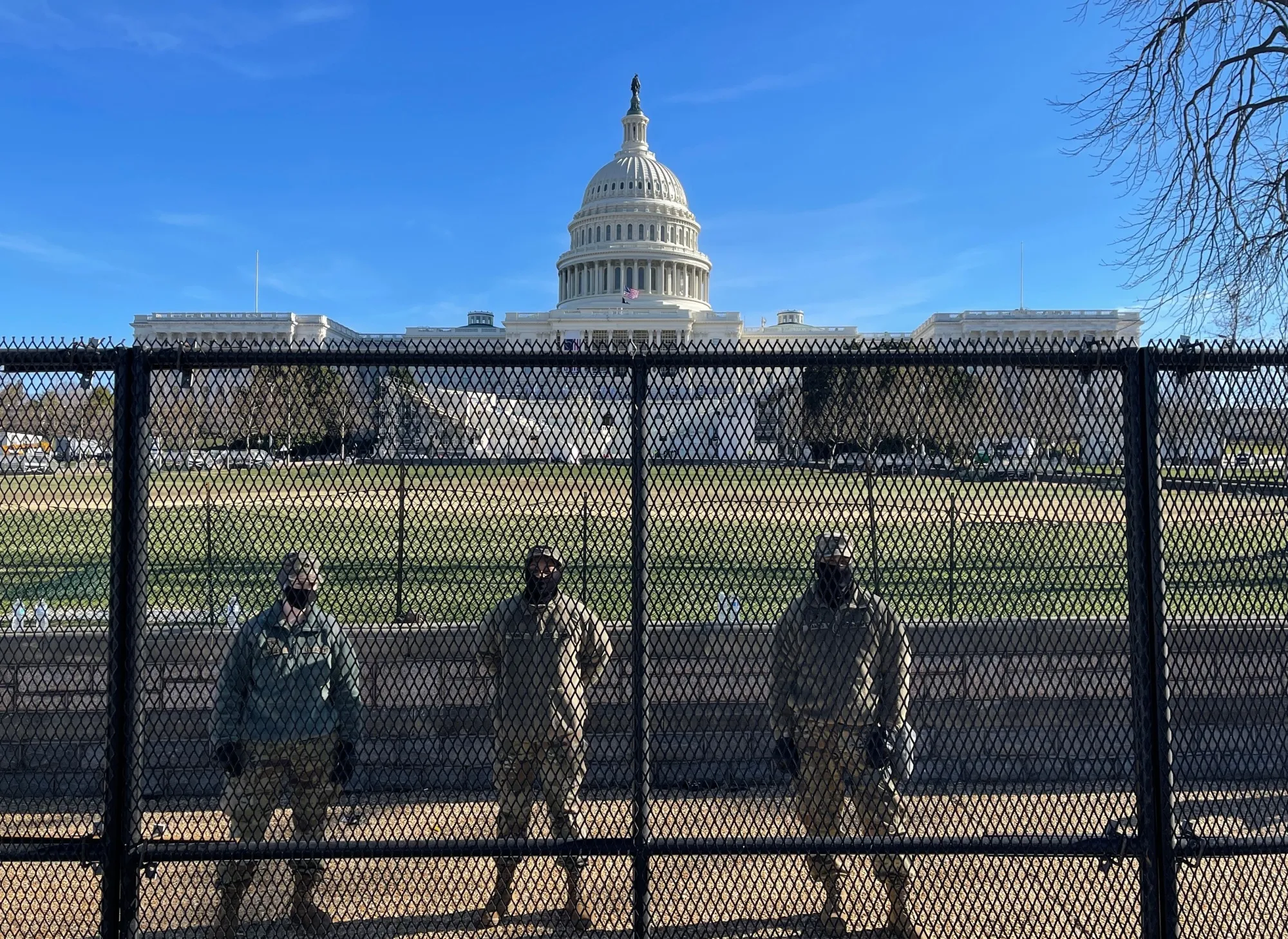On guard against more&nbsp;violence.