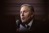 Former Starbucks CEO Howard Schultz Book Tour 