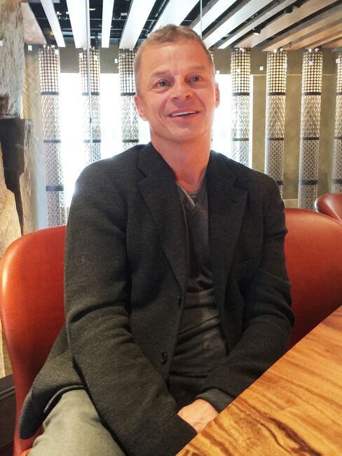 Rainer Becker at Zuma in New York.