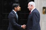 UK Prime Minister Rishi Sunak Hosts Israel's Prime Minister Benjamin Netanyahu
