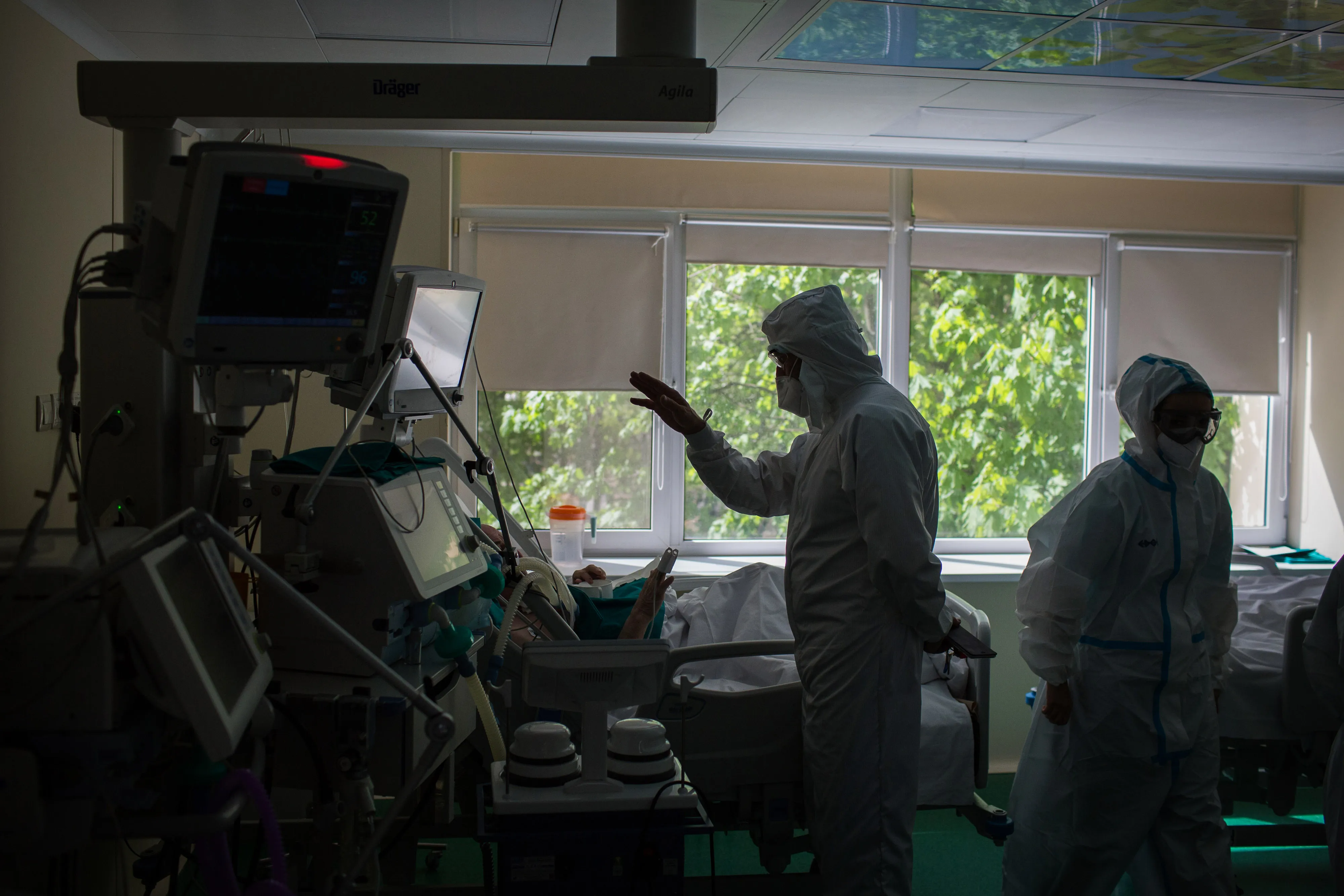 Russia's Coronavirus Frontline at Moscow City Clinical Hospital 52