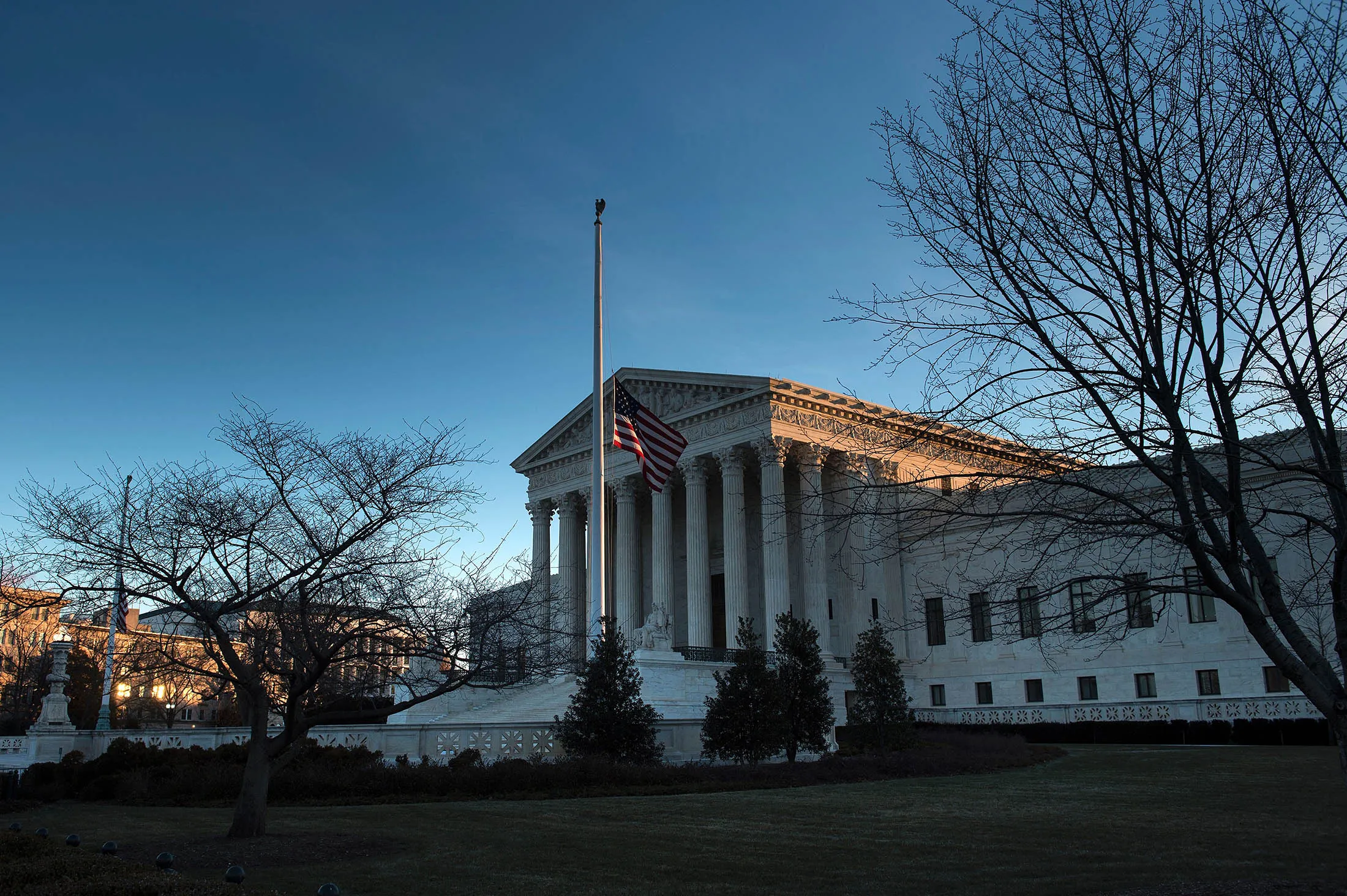 The U.S. Supreme Court is seen on Feb. 14, 2016, in Washington.
