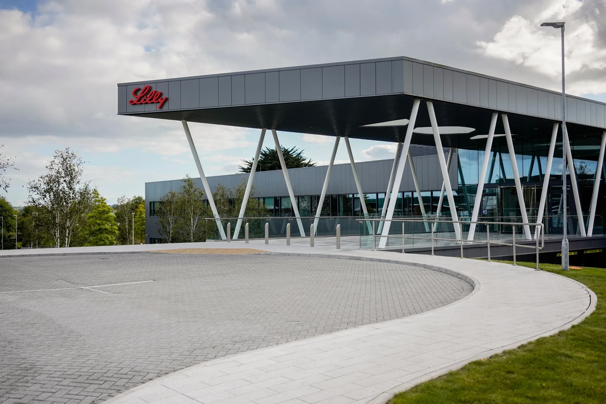 The Eli Lilly &amp; Co. manufacturing plant in Kinsale, Ireland.