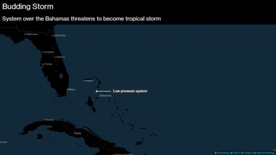 System Off Florida May Be 2019's First Named Atlantic Storm
