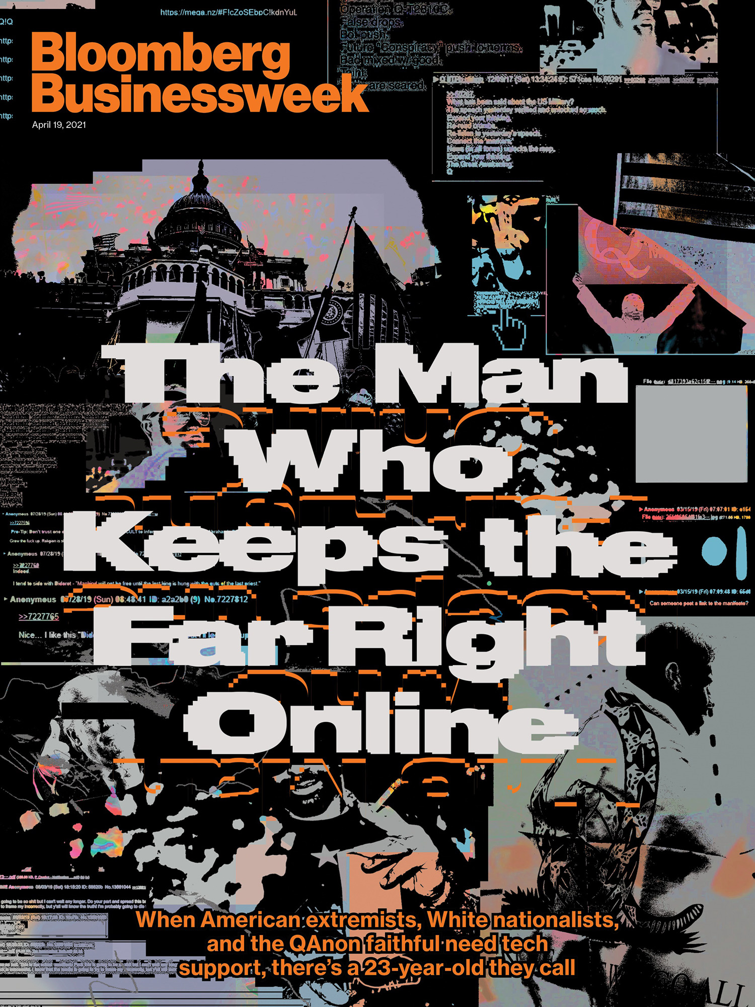 Far-right website 8kun again loses internet service protection