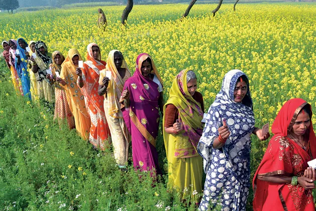 Uttar Pradesh: Women queue up to vote in February