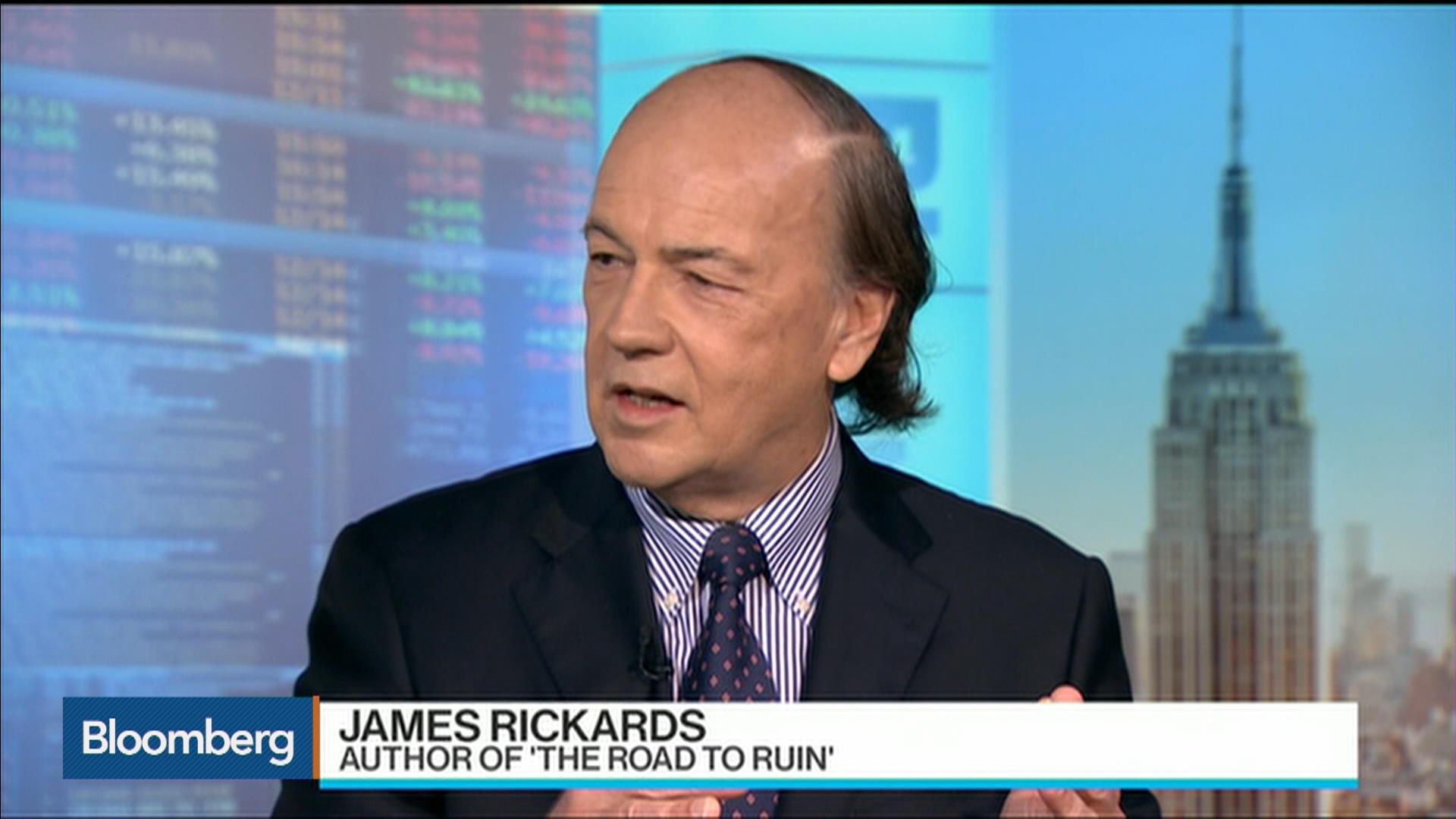 Rickards: Markets and Gold Fully Priced for Clinton