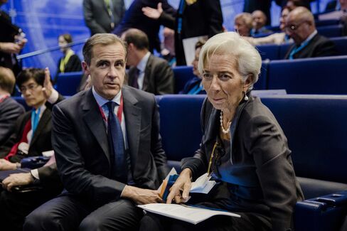 Mark Carney and Christine Lagarde