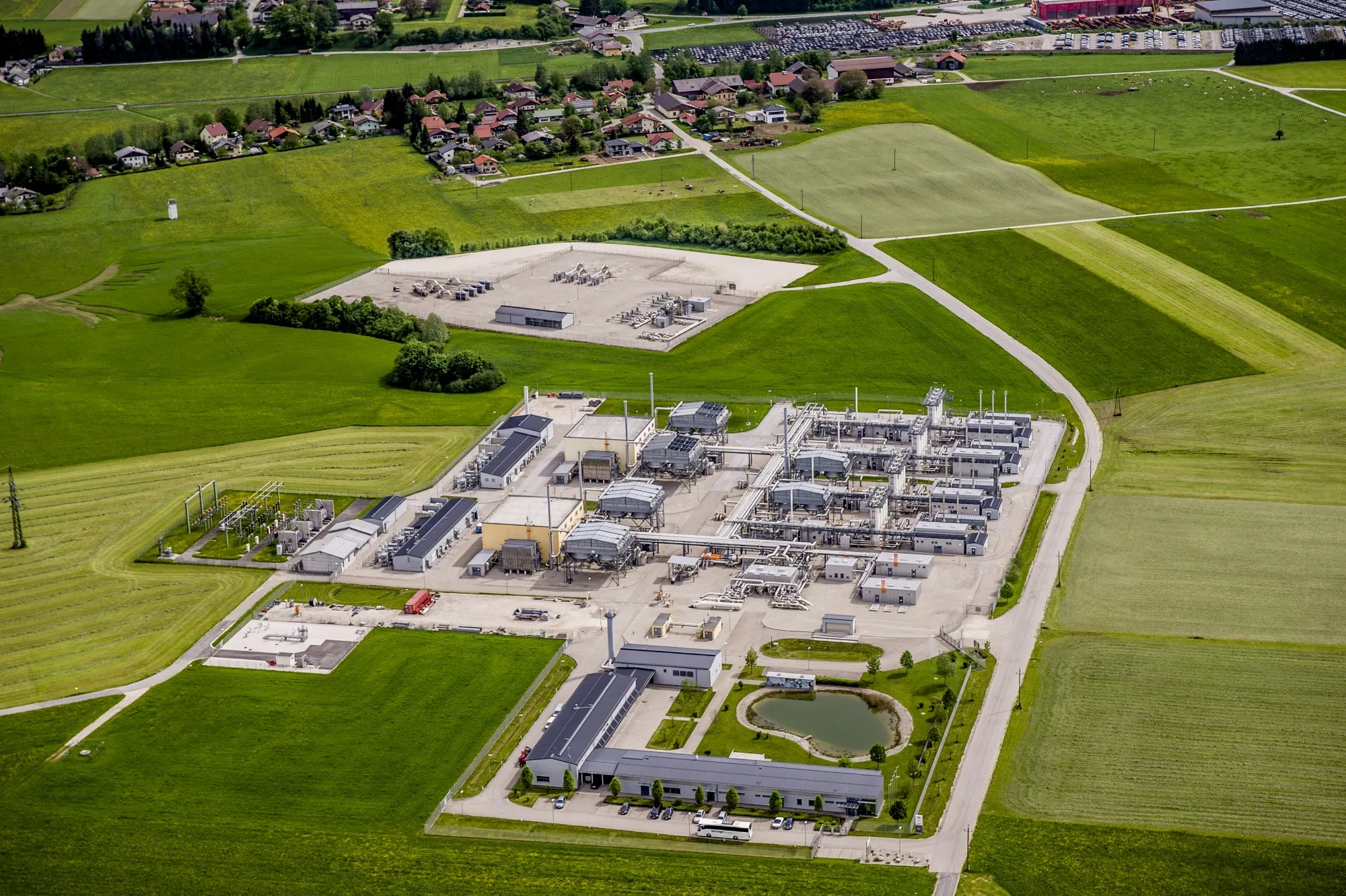 The Haidach underground storage depot near Austria’s border with Germany. Credit: RAG AG