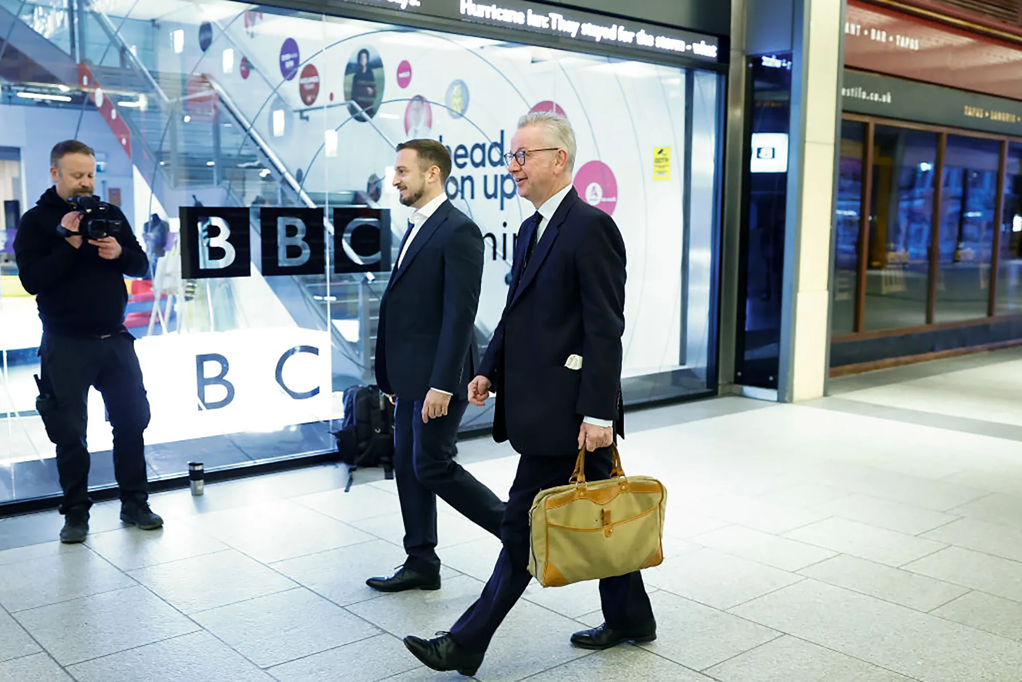 Michael Gove MP on the first day of the Conservative Party Conference on Oct.&nbsp;2.