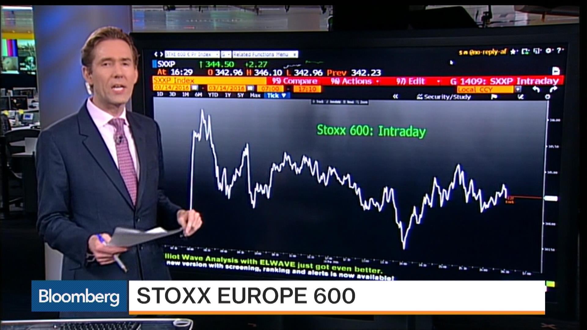 Stoxx 600 Europe Index Gains 0.7% - Bloomberg