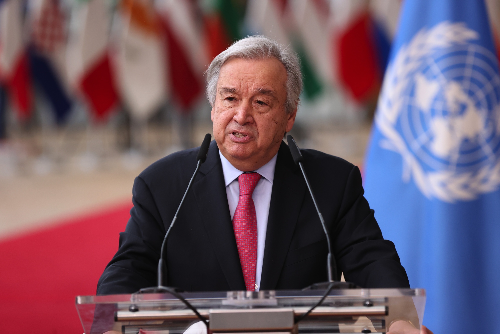 UN Secretary General Antonio Guterres