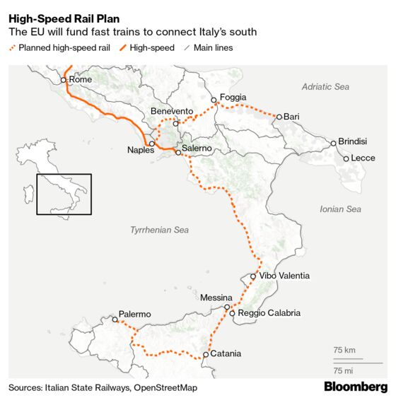 Draghi Will Find Out If He Has What It Takes to Save Italy’s Poor South