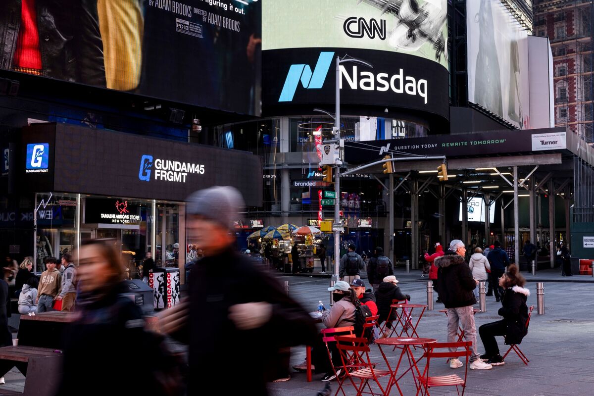 US Stocks Slip as Crypto Rout Deepens, BOJ Hints at Policy Shift - Bloomberg.com image