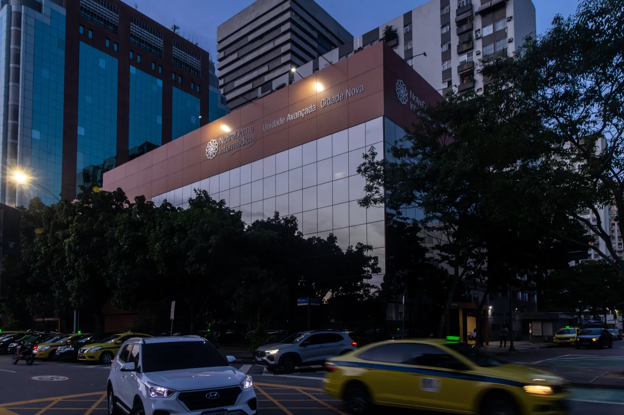 Uma unidade médica da Hapvida NotreDame Intermédica no Rio de Janeiro.