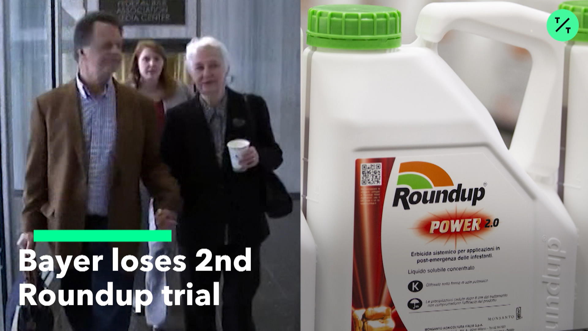 Watch Bayer Loses 2nd Roundup Trial - Bloomberg