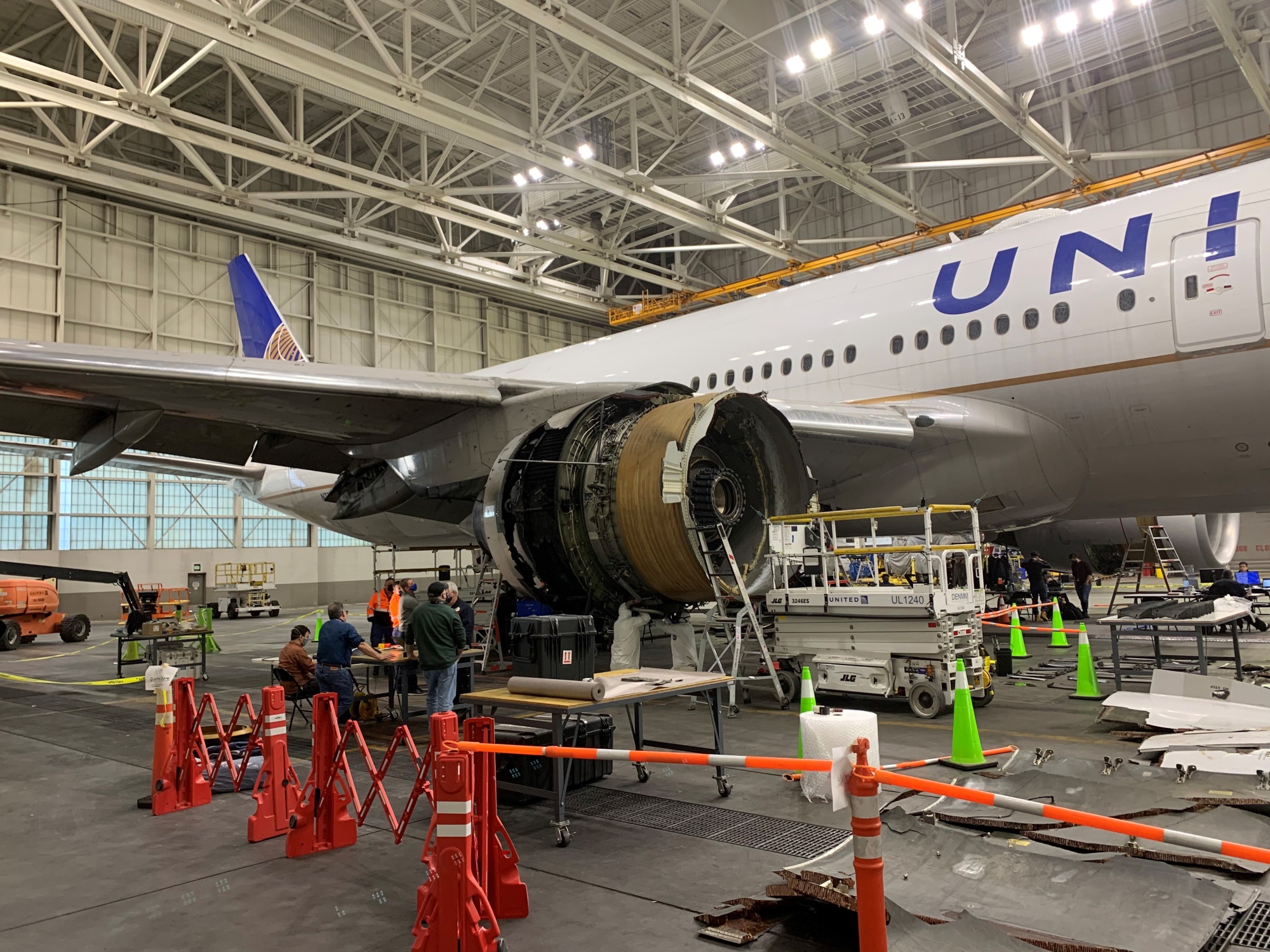 concerne la FAA ordonne des inspections de haute technologie des moteurs des Boeing 777