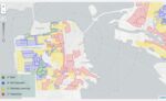 San Francisco's "redlined" neighborhoods, per the 1940 Home Owners' Loan Corporation (HOLC) maps.