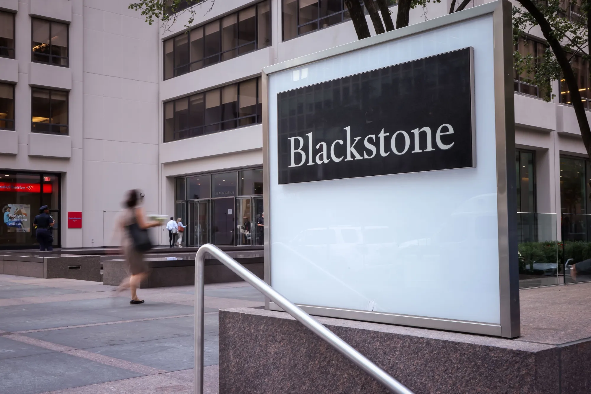 The Blackstone headquarters in New York.