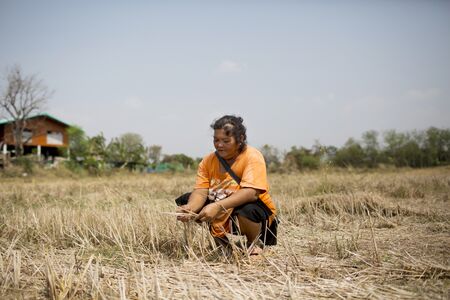 Rice farmer Sam-oil Pakpraek, 54, said she didn’t see what more the government could do. “The government can’t make water by themselves.”