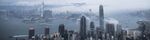 Hong Kong Skyline As China Traders Flee to City In Record Stock-Buying Streak