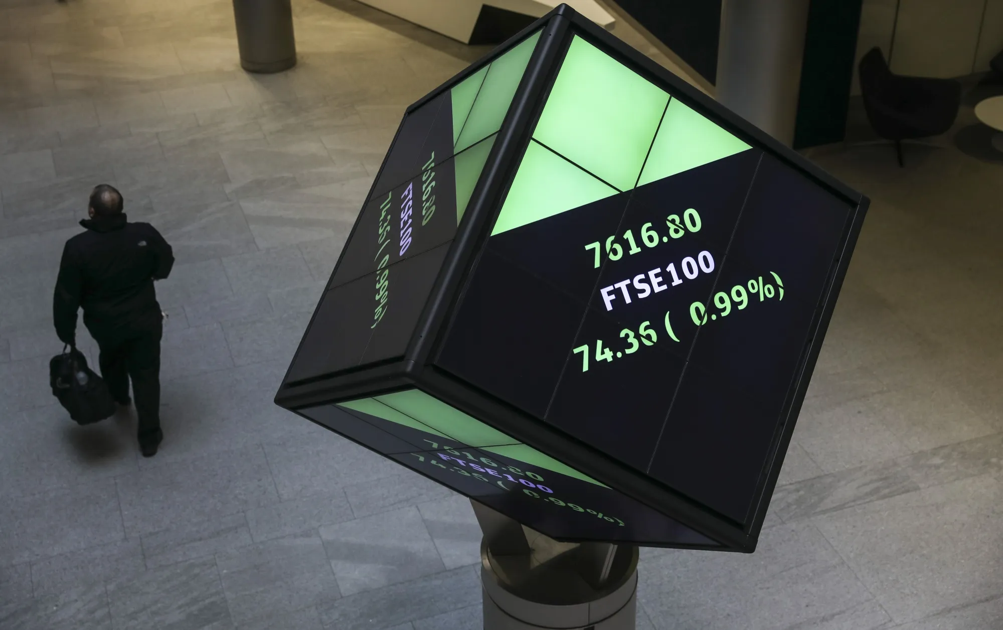 The London Stock Exchange Group Plc's offices in London.