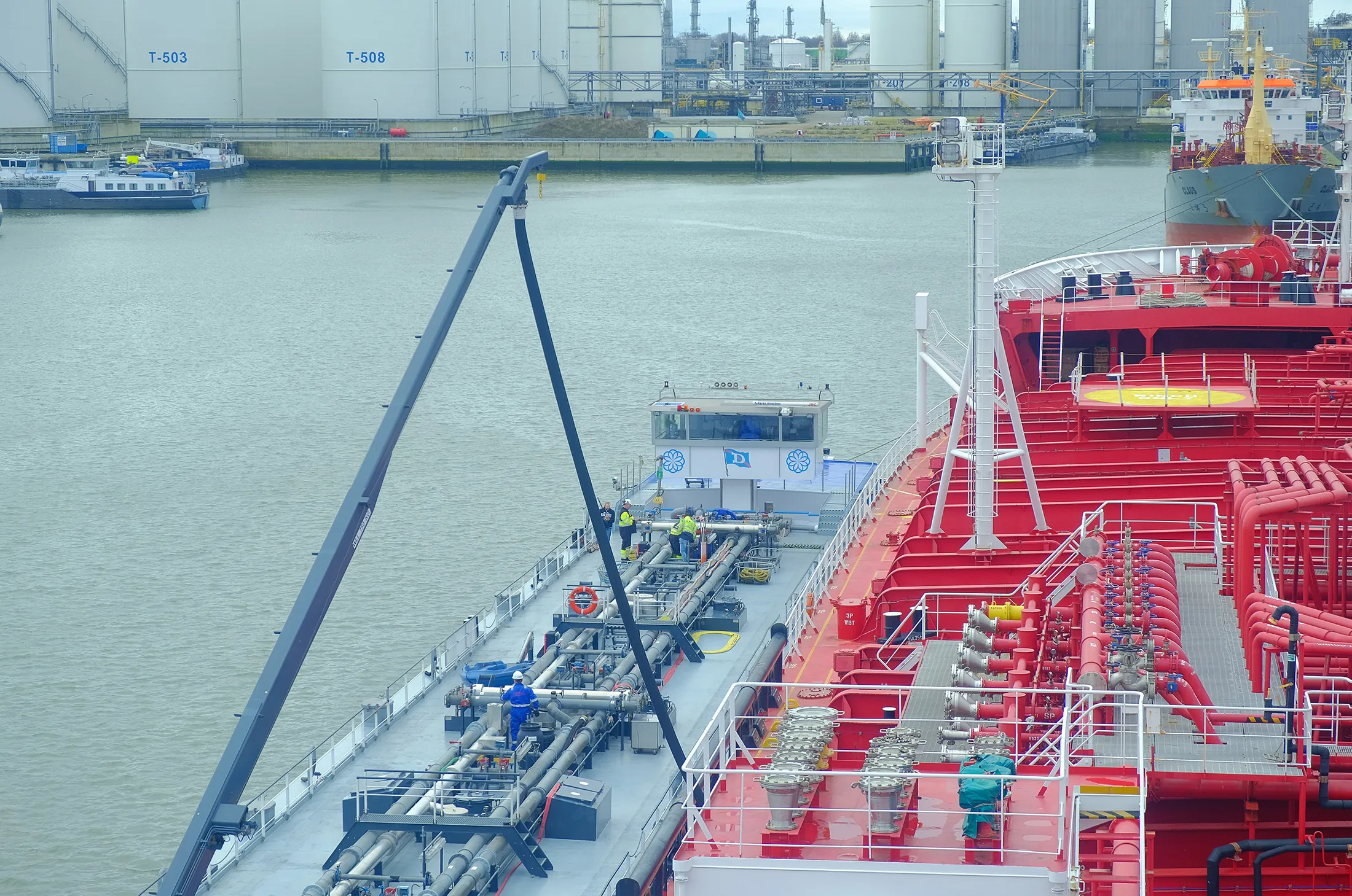 Stena Immortal biofuel bunkering.