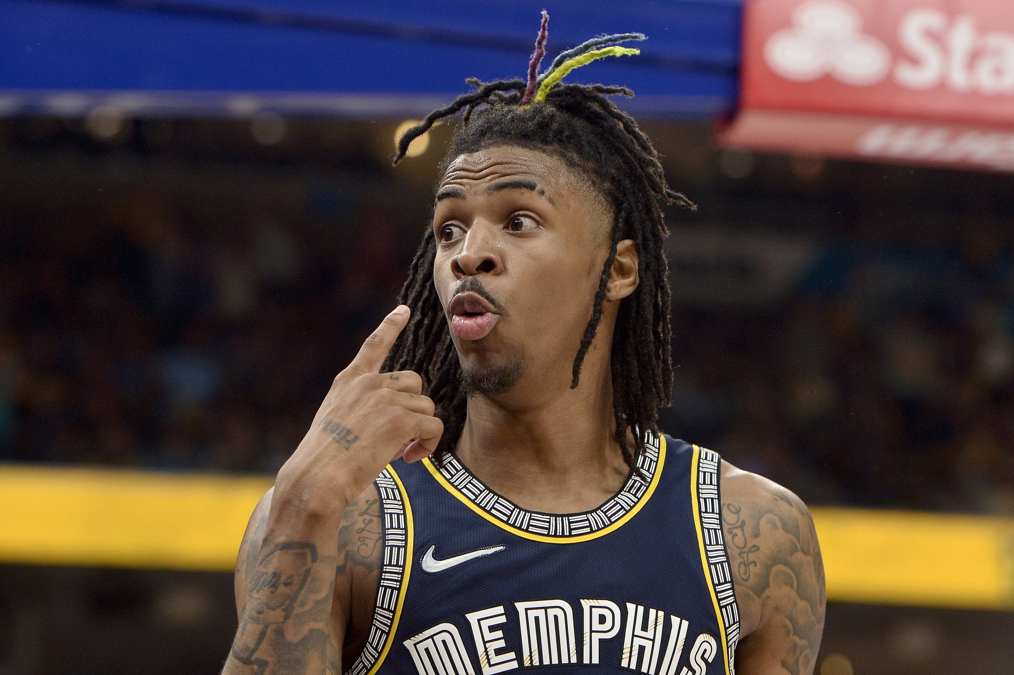 Ja Morant is feeling much better now that he's playing with the Memphis  Grizzlies