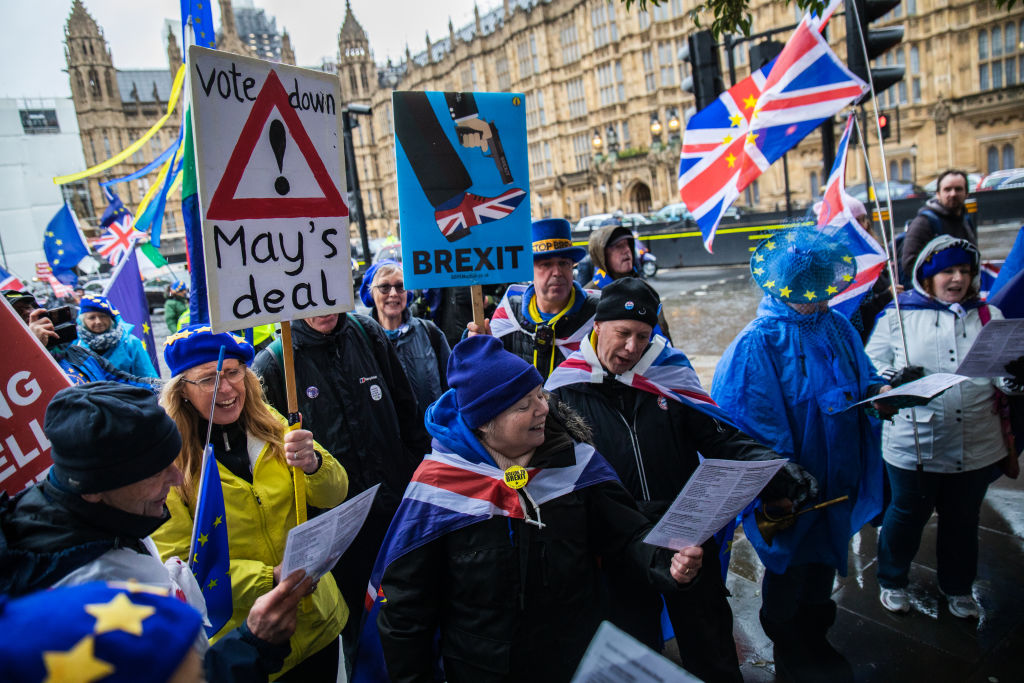 Brexit leavers shop hoodie 2019