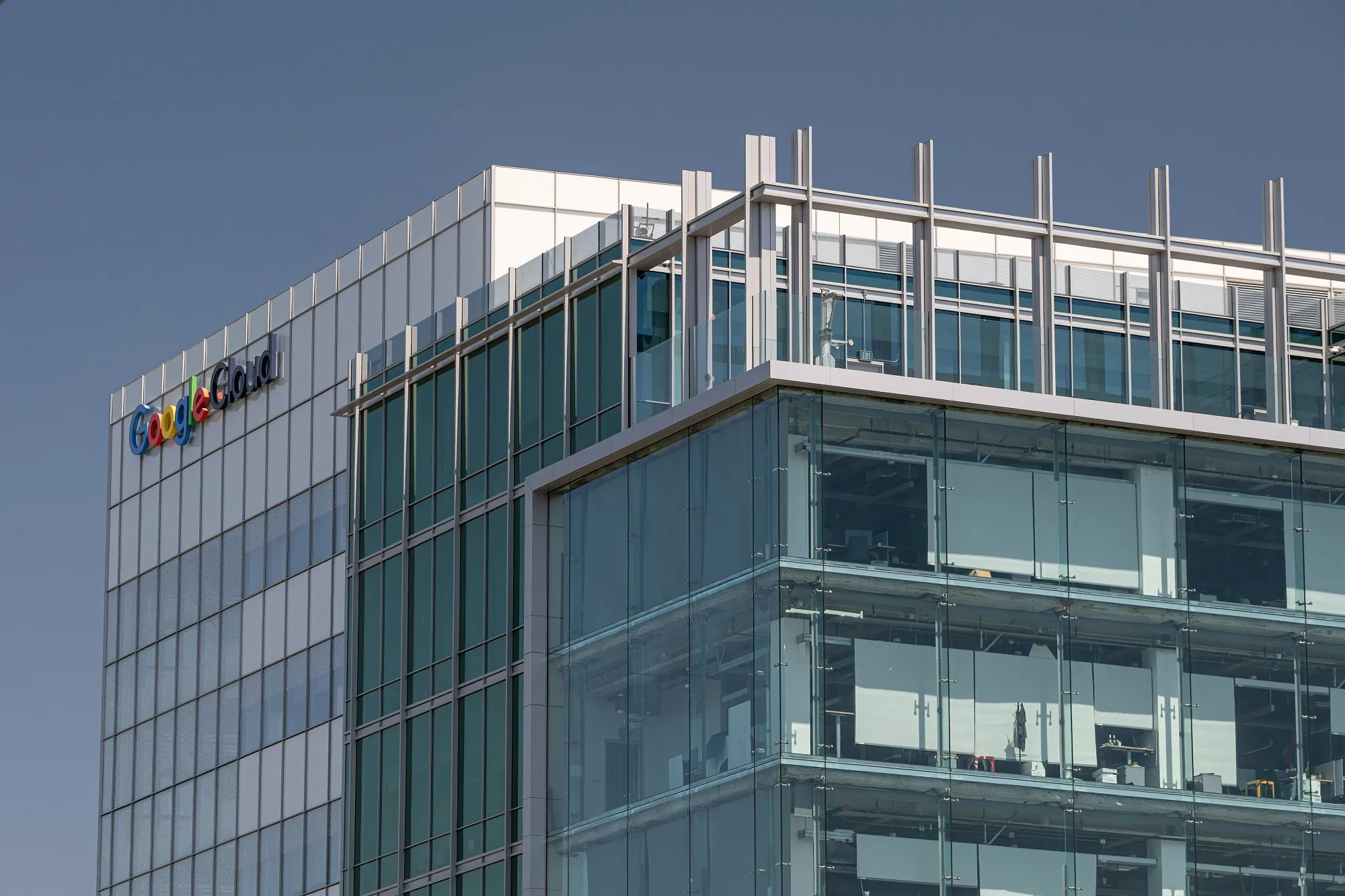 Google Cloud offices in Sunnyvale, California.