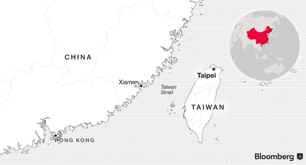 ゴールドマンの中台リスク指数上昇 高まる緊張示す 台湾株と逆相関 Bloomberg