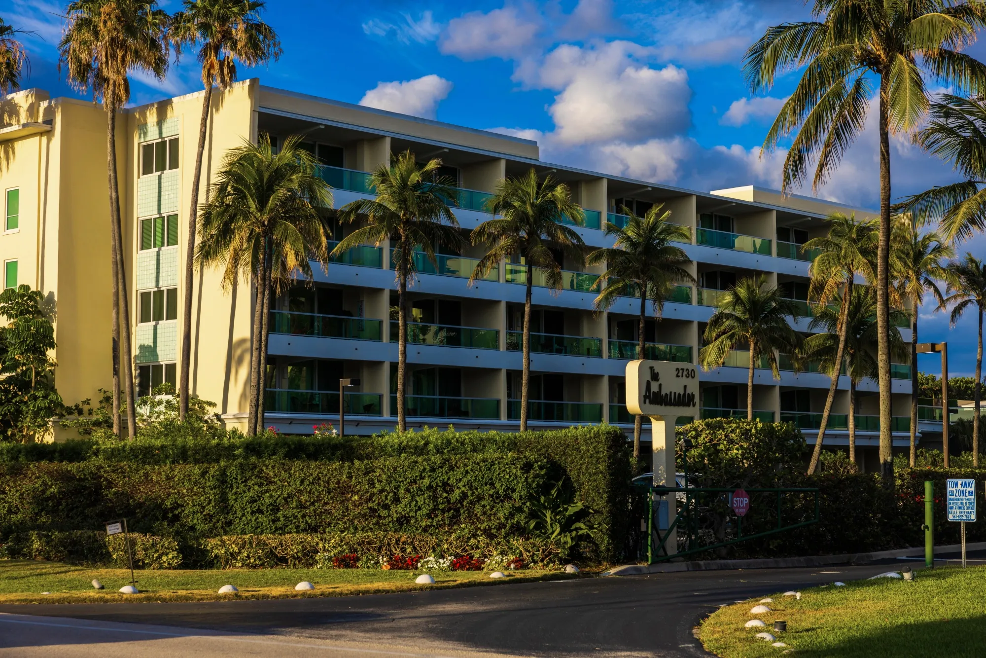 The Ambassador Palm Beach Hotel and Residences.