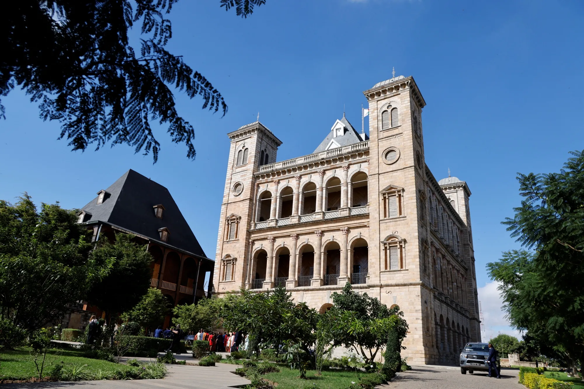 The Rova of Antananarivo, a royal palace complex in Madagascar.