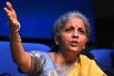 India's Finance Minister Nirmala Sitharaman Presents Budget To Parliament