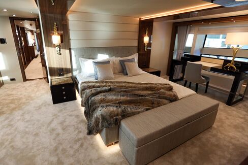 Sample interior of the Sunseeker 131: what you get for a $25 million (or more) indulgence.
