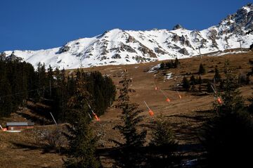 The French ski resort of Meribel. 