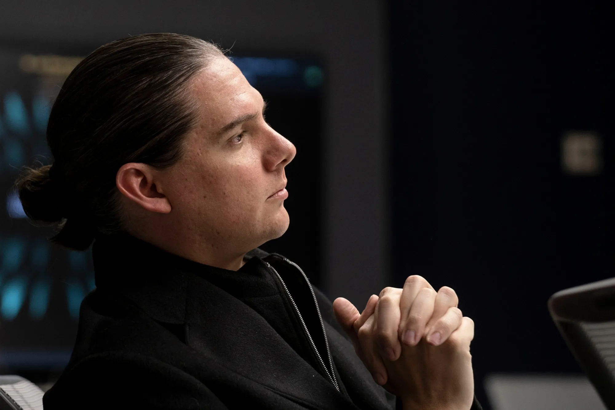 Robby Starbuck during an interview in New York, on March 5.