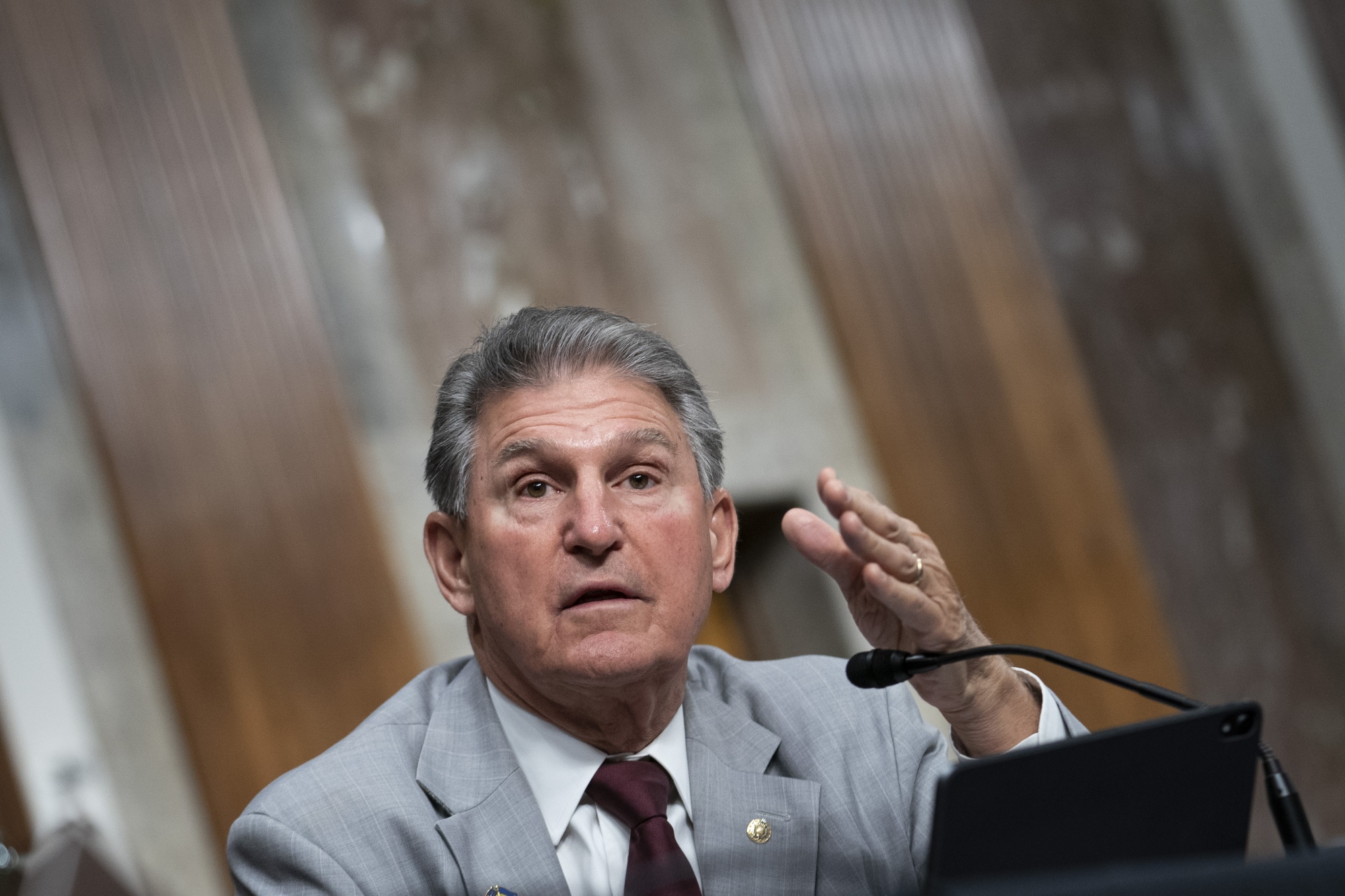 Joe Manchin Says No to New Tax Hikes, Climate Spending in Biden Plan -  Bloomberg