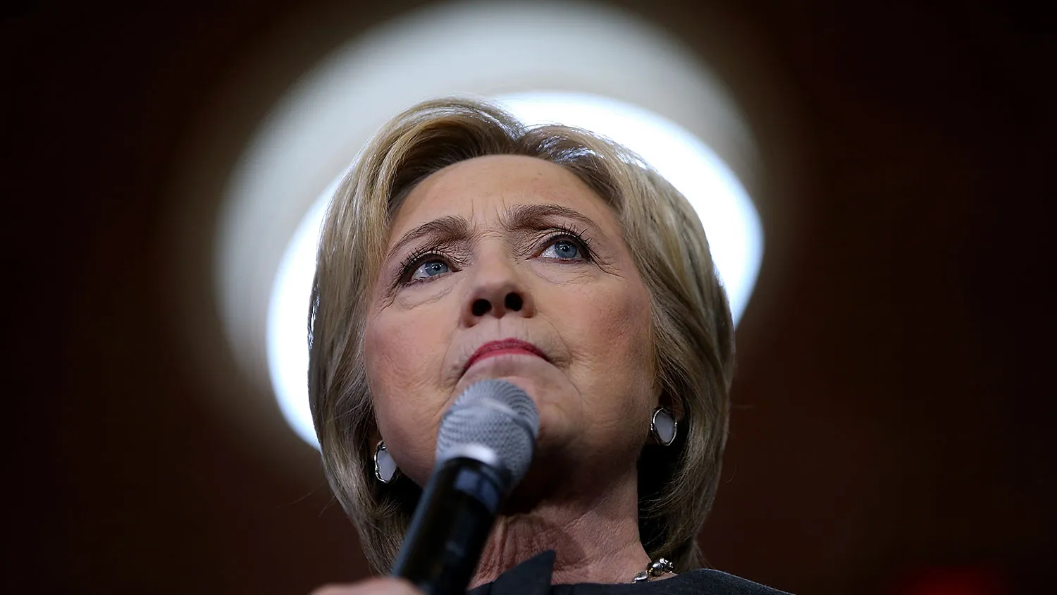 Democratic presidential candidate Hillary Clinton speaks on Feb. 29, 2016, in Springfield, Massachusetts.
