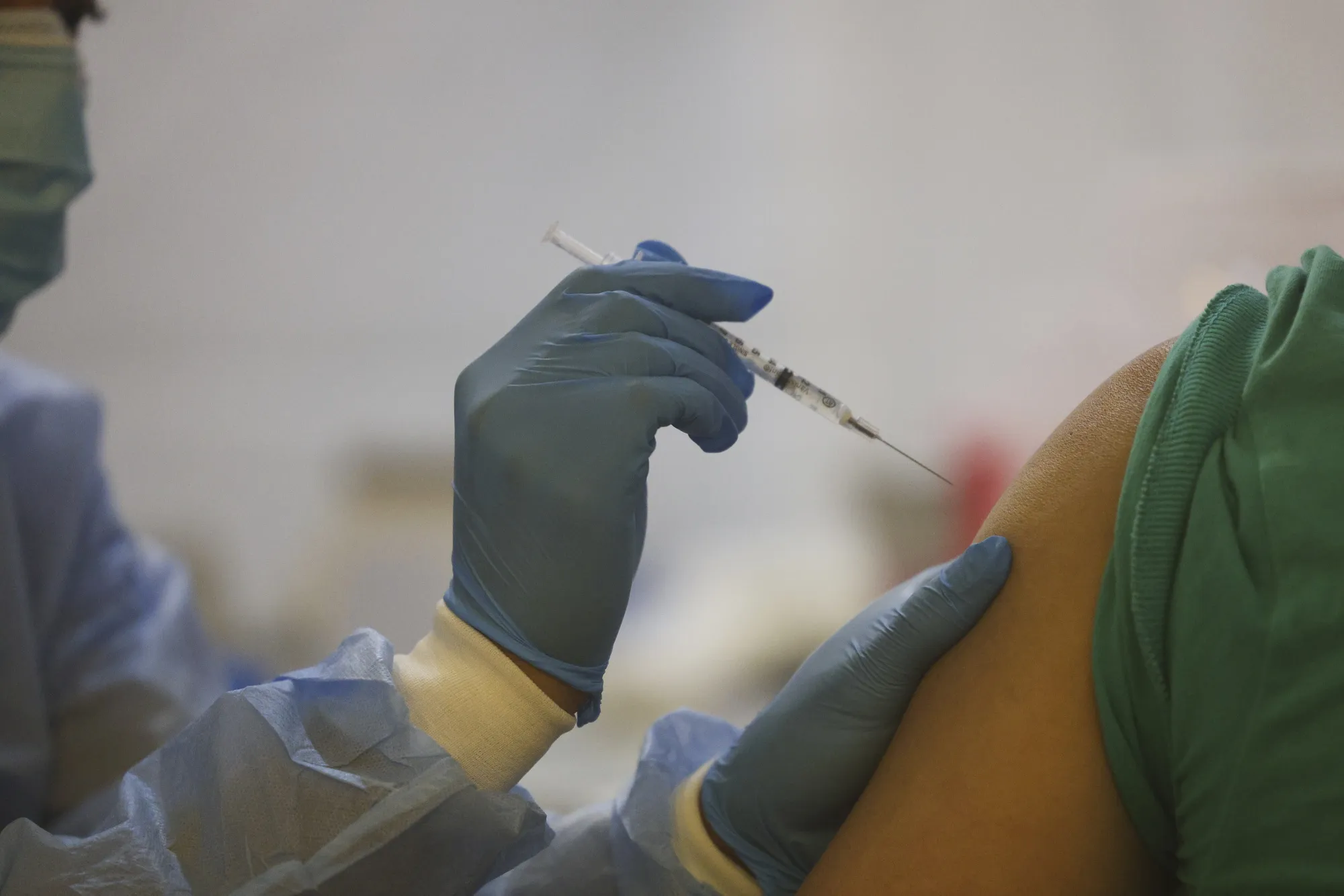 Yankee Stadium Opens As Covid-19 Vaccination Hub 