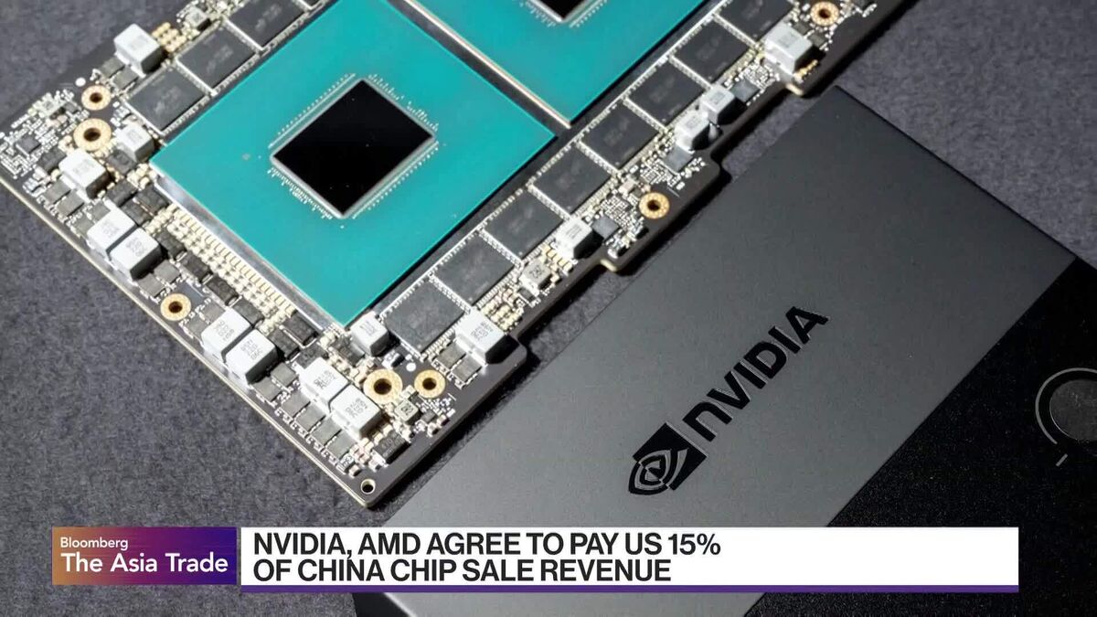 ⚫️ BLOOMBERG: "Nvidia e AMD pagheranno il 15% delle vendite di chip in Cina al governo USA"