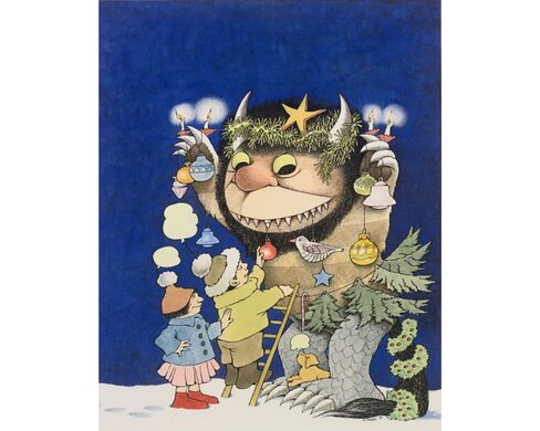 Maurice Sendak: Wild Thing Christmas Tree, 1976