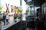 Cork wine bar in Washington, D.C., where the city's cool factor has become an issue. 