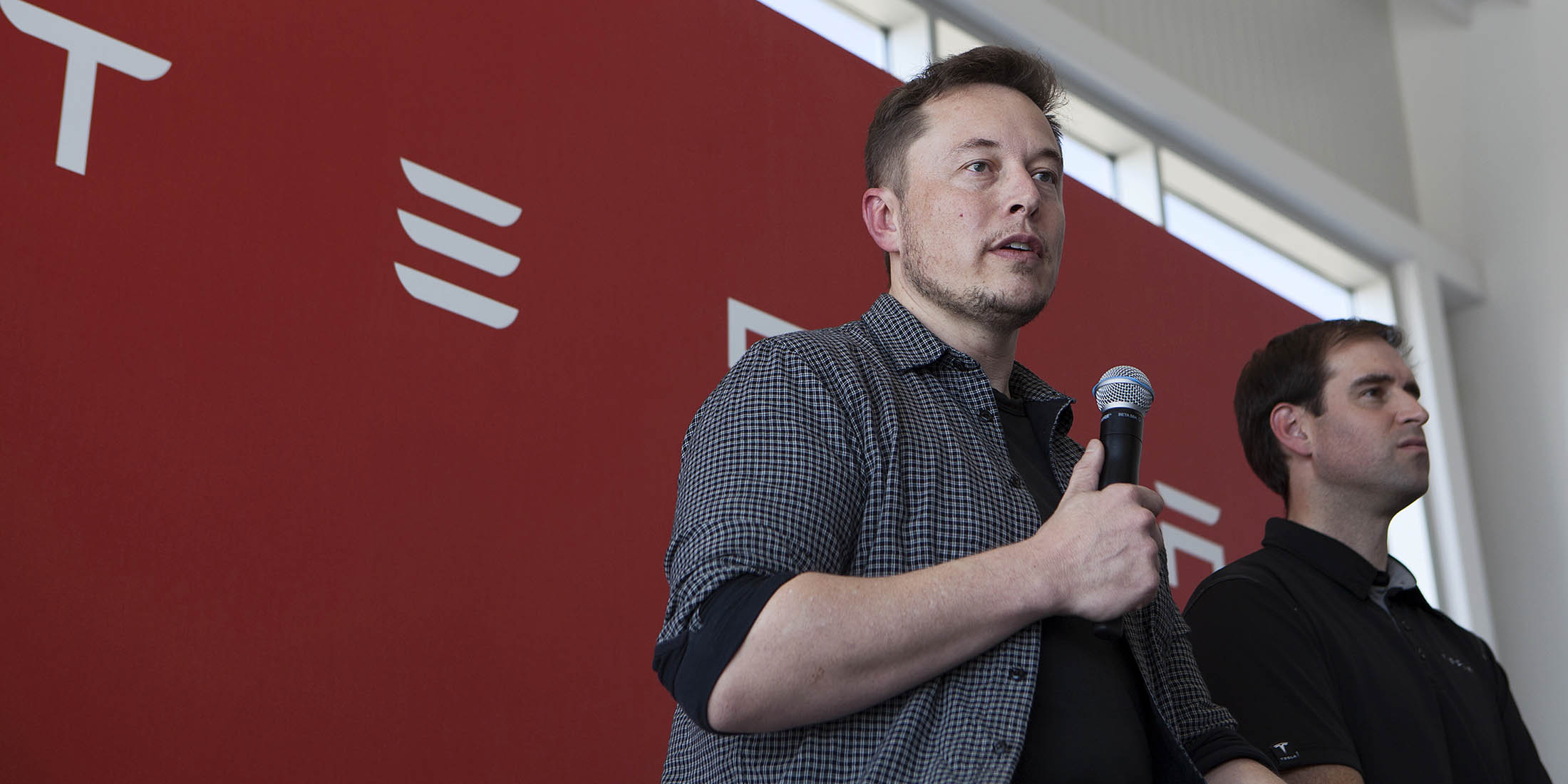 Billionaire Elon Musk, chief executive officer of Tesla Motors Inc.
