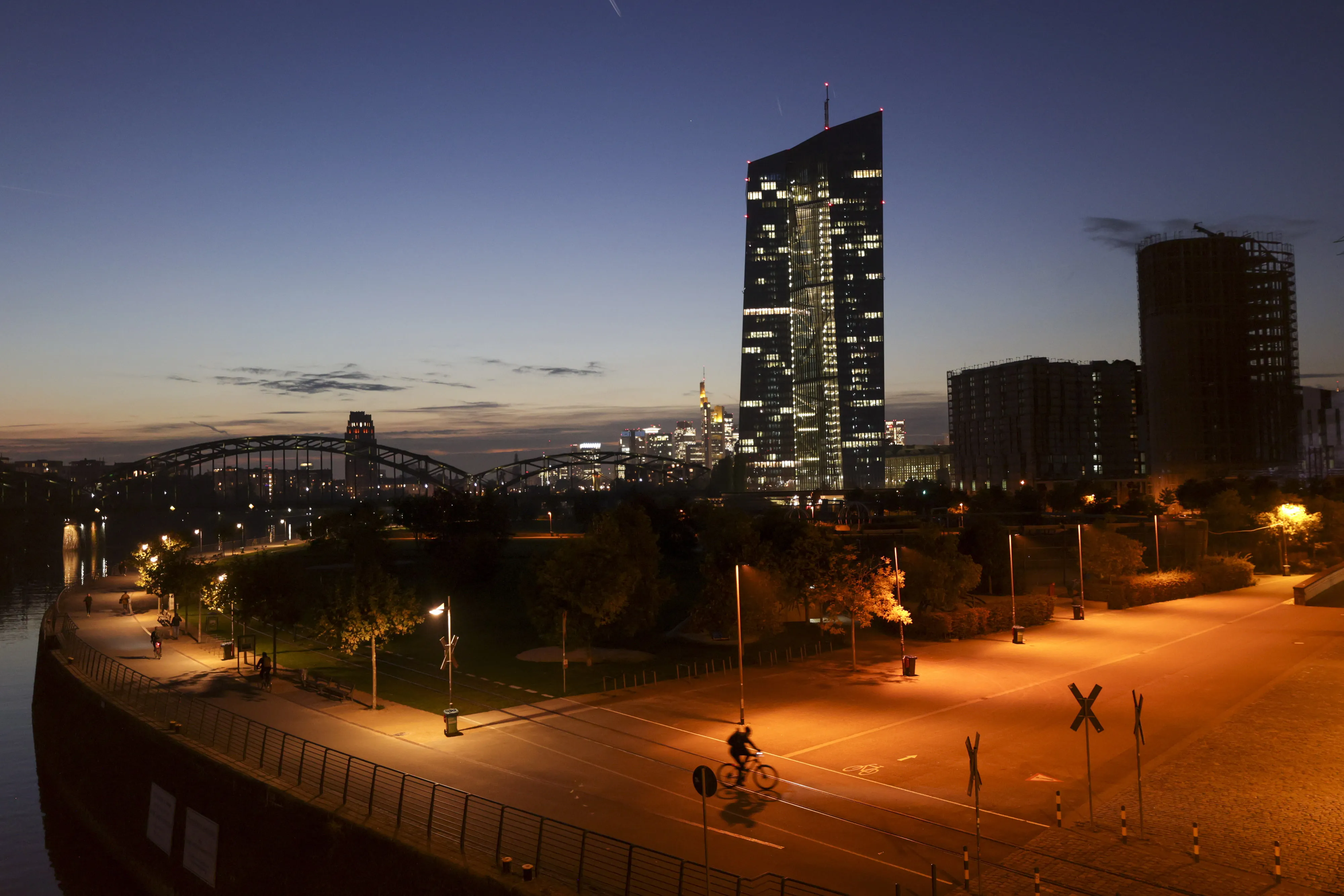 European Central Bank&nbsp;headquarters in Frankfurt.&nbsp;