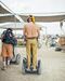 Use of a Segway was one of the perks for Camp Caravancicle guests.