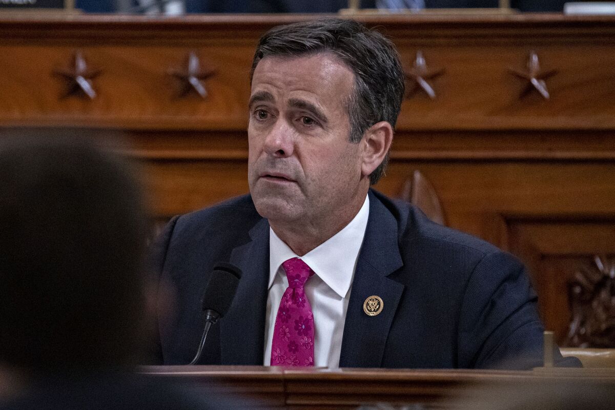 Senate Confirms John Ratcliffe as Trump's DNI - Bloomberg