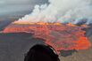 Lava flows from a fissure near Grindavik, Iceland in a photo released on July 16.